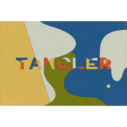 TANGLER Display Typeface | Digital Font Data